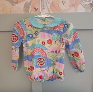 Little Bird Jools Oliver 18-24 Spring European Blouse Top with Peter Pan Collar